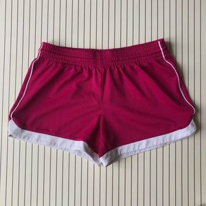 Champion pink athletic shorts, size XS